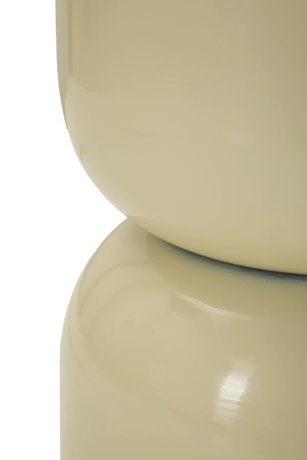 Beistelltisch Oyi Creme Rund – Couchtisch Deko