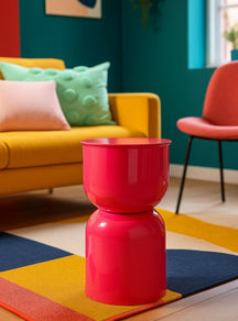 Beistelltisch Oyi Pink Rund – Couchtisch Deko