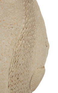 Dekofigur Fisch Beige 24,5 cm – Tierfigur