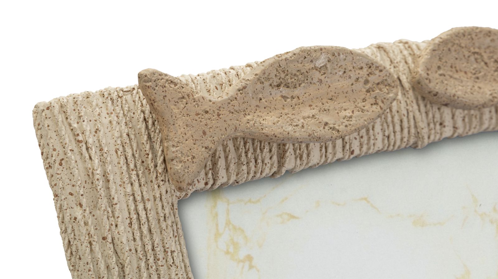 Bilderrahmen Welle Beige Groß – Fotorahmen Deko