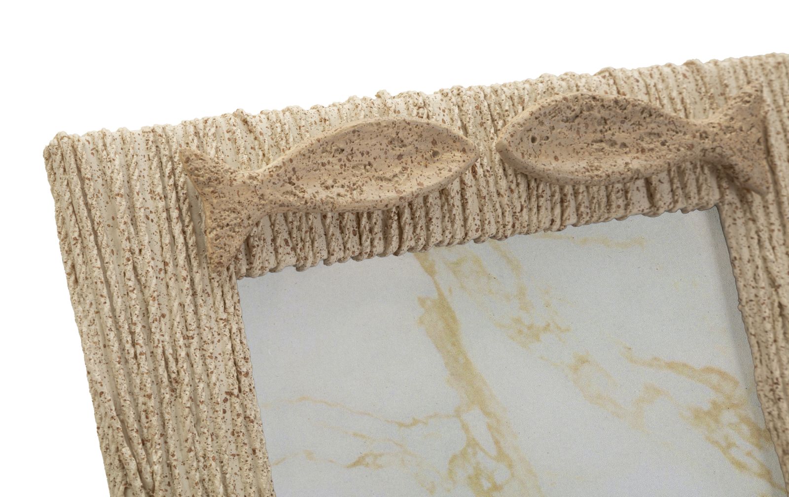 Bilderrahmen Welle Beige Klein – Fotorahmen Deko