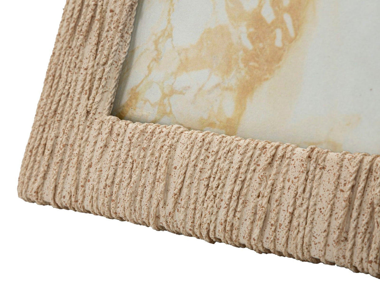 Bilderrahmen Welle Beige Klein – Fotorahmen Deko