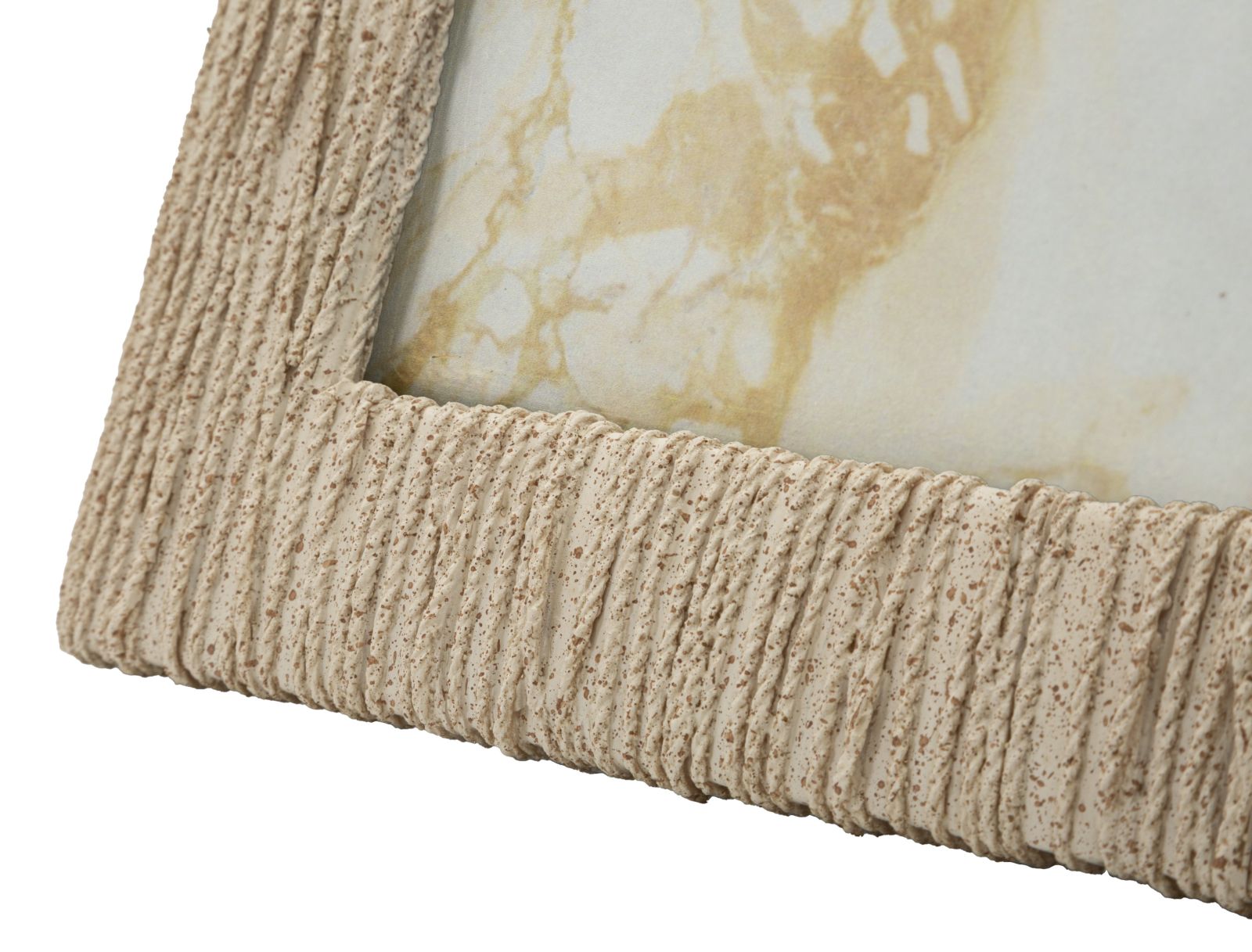Bilderrahmen Welle Beige Klein – Fotorahmen Deko