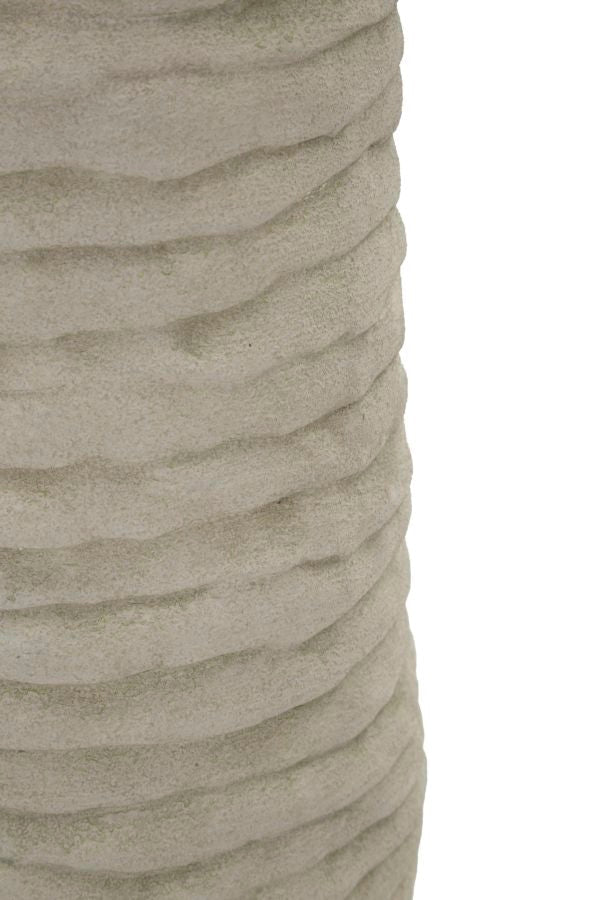 Blumenvase Lima Grau Gold – Dekovase