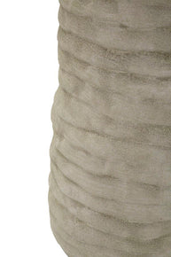 Vase Lima Grau Gold Offen Klein – Blumenvase Deko
