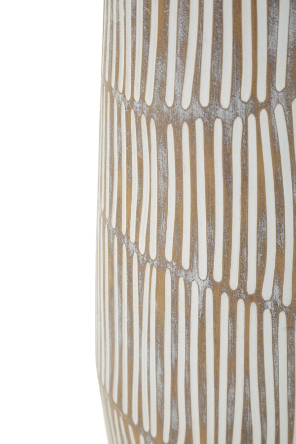 Blumenvase Hanoi Weiß 68,5 cm