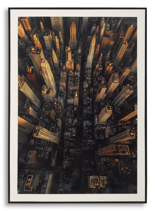 Wandbild Stadt 102 cm – Leinwandbild Deko