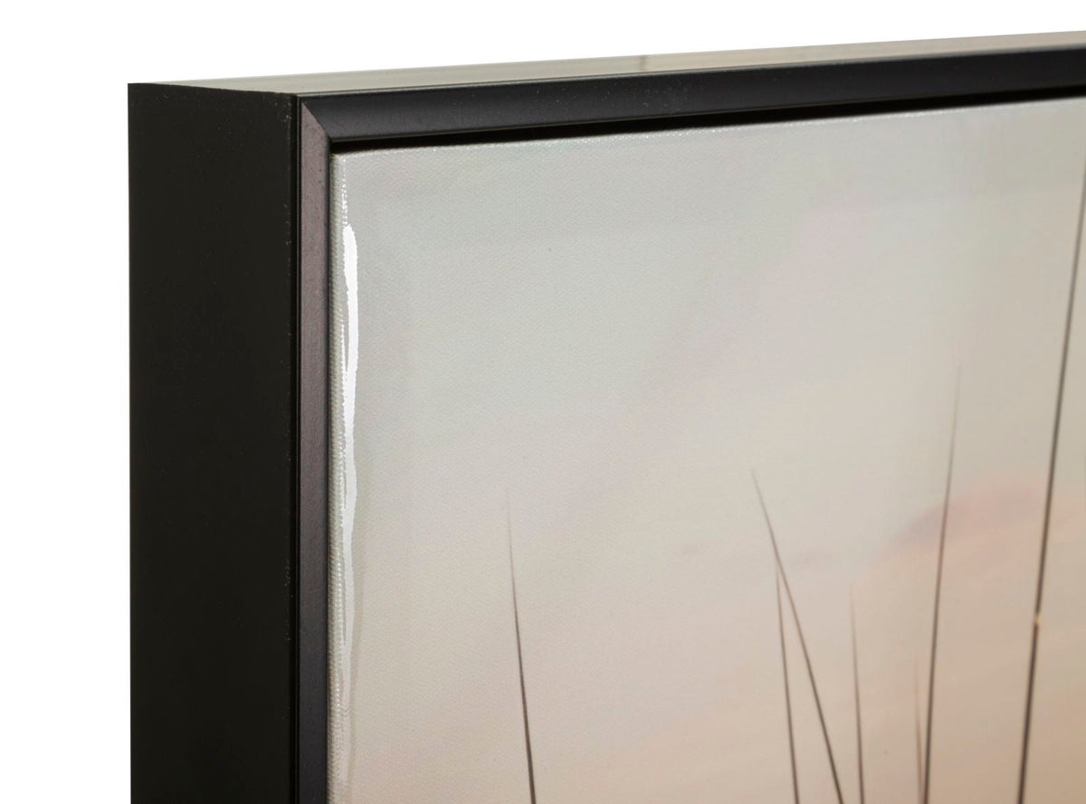 Wandbild Strand Meer 52 cm A – Leinwandbild Deko