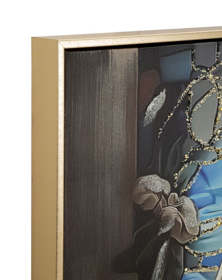Wandbild Krippe 72 cm – Leinwandbild Deko
