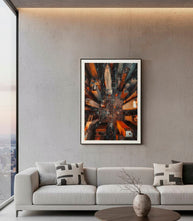 Wandbild Modern 102 cm – Leinwandbild Deko