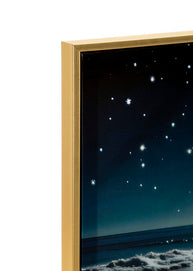 Wandbild Farben Landschaft 90 cm – Leinwandbild Deko