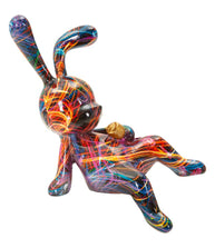 Dekofigur Hase Bunt 22 cm – Tierfigur