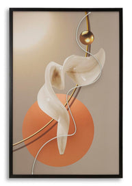 LED-Bild Abstrakt Bunt 80×120 cm A – Leinwandbild Deko