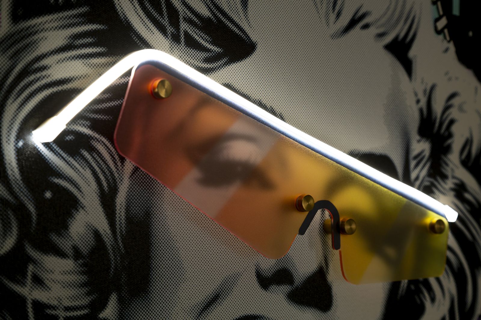 LED-Bild Pop-Ikone Bunt – Leinwandbild Deko