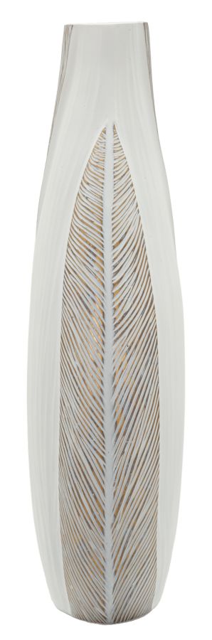 Blumenvase Saigon Weiß 50 cm