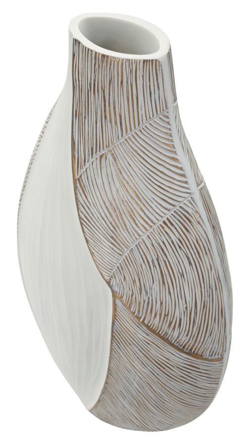 Blumenvase Saigon Weiß 50 cm