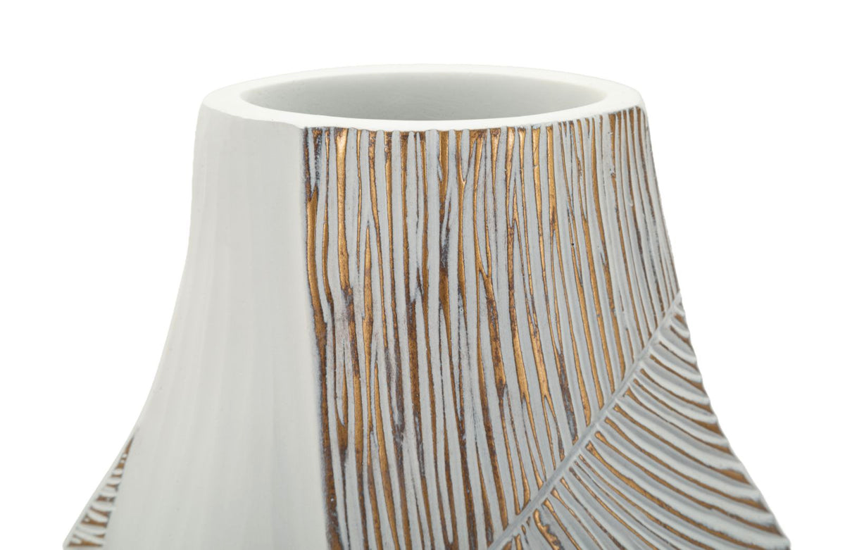 Blumenvase Saigon Weiß 50 cm