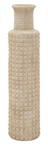 Bodenvase Sand Beige 97 cm
