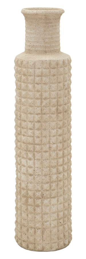 Bodenvase Sand Beige 97 cm