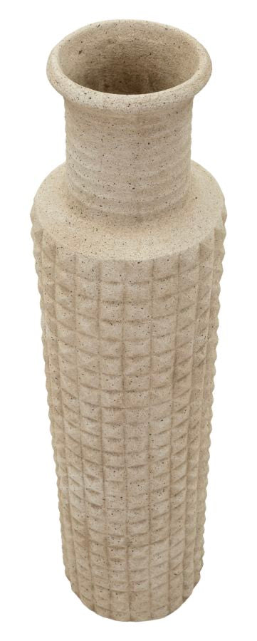 Bodenvase Sand Beige 97 cm