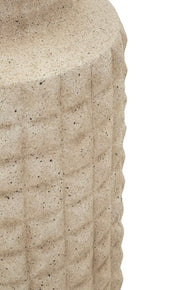 Bodenvase Sand Beige 97 cm