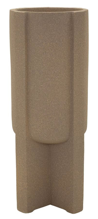 Bodenvase Moai Braun 101 cm