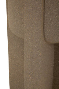 Bodenvase Moai Braun 101 cm