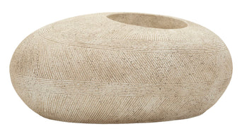 Blumenvase Stone Grau 33,5 cm