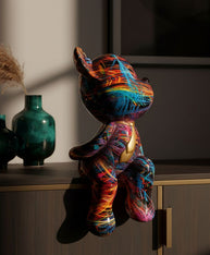 Dekofigur Bär Bunt – Tierfigur