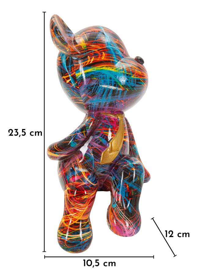 Dekofigur Bär Bunt – Tierfigur