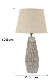 Tischlampe Bunt 69,5 cm – Tischleuchte