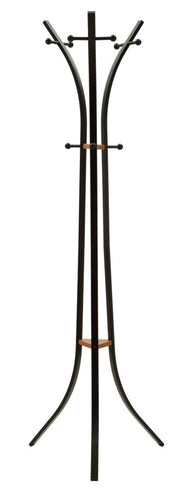 Kleiderständer X Schwarz Holz – Garderobe Flur