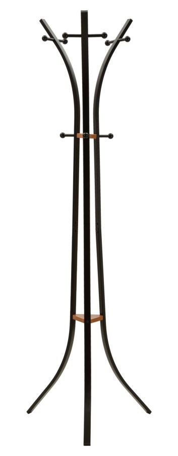 Kleiderständer X Schwarz Holz – Garderobe Flur