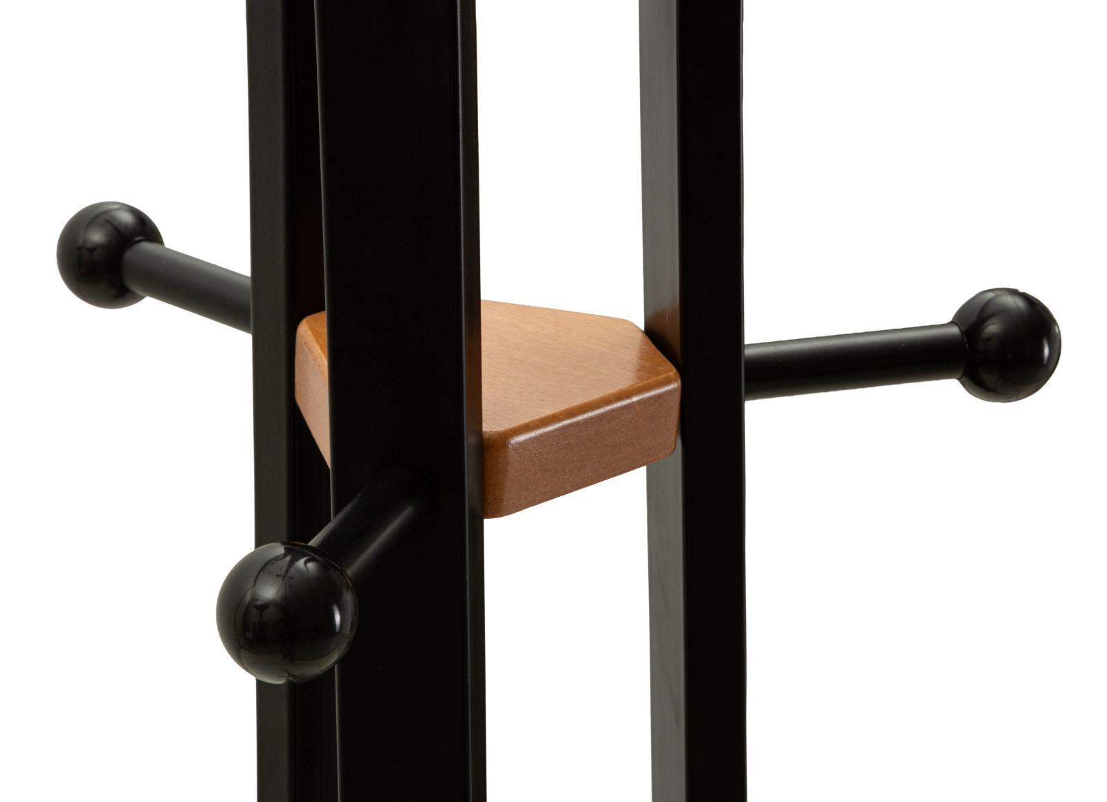 Kleiderständer X Schwarz Holz – Garderobe Flur