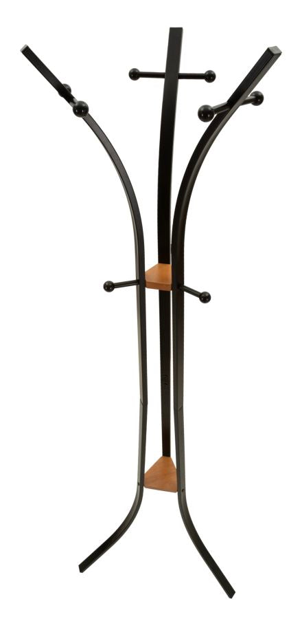 Kleiderständer X Schwarz Holz – Garderobe Flur