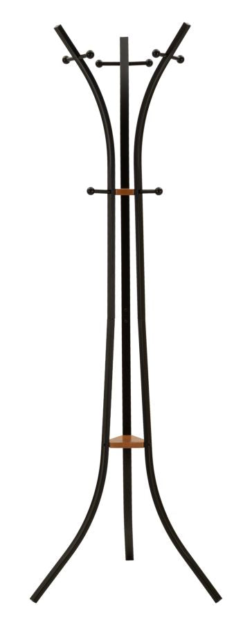 Kleiderständer X Schwarz Holz – Garderobe Flur
