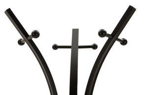 Kleiderständer X Schwarz Holz – Garderobe Flur