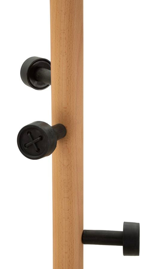 Kleiderständer Rock Schwarz Holz – Garderobe Flur