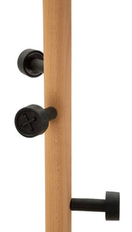 Kleiderständer Rock Schwarz Holz – Garderobe Flur