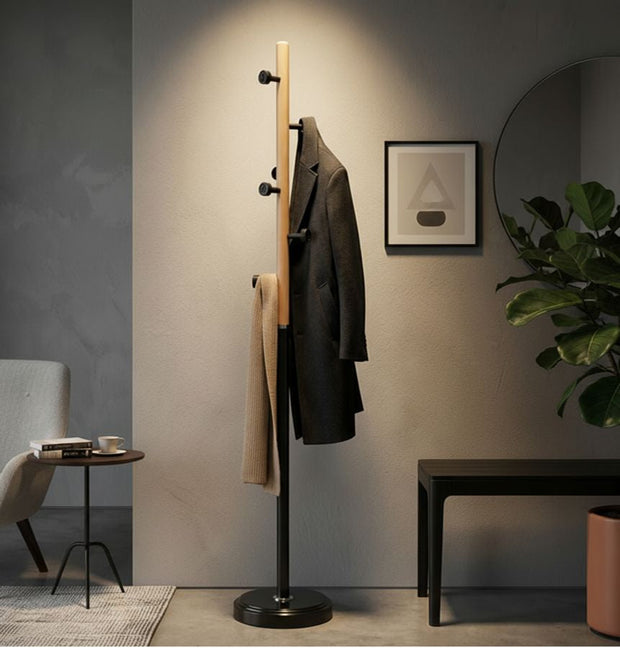 Kleiderständer Rock Schwarz Holz – Garderobe Flur