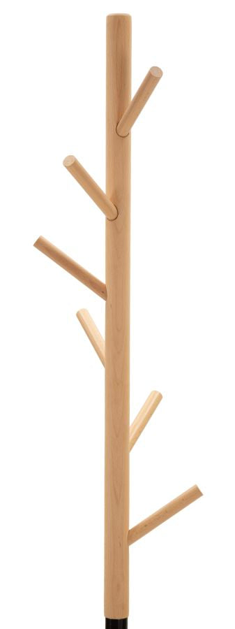 Kleiderständer Tree Schwarz Holz – Garderobe Flur