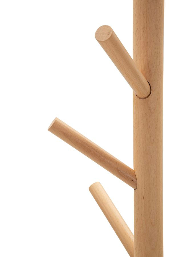Kleiderständer Tree Schwarz Holz – Garderobe Flur