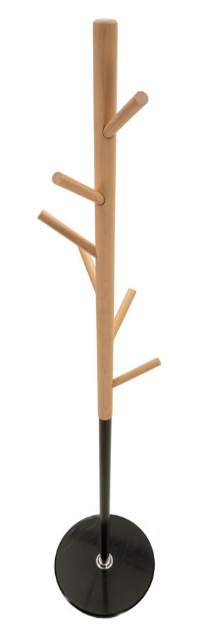Kleiderständer Tree Schwarz Holz – Garderobe Flur