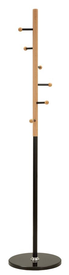 Kleiderständer Step Schwarz Holz – Garderobe Flur