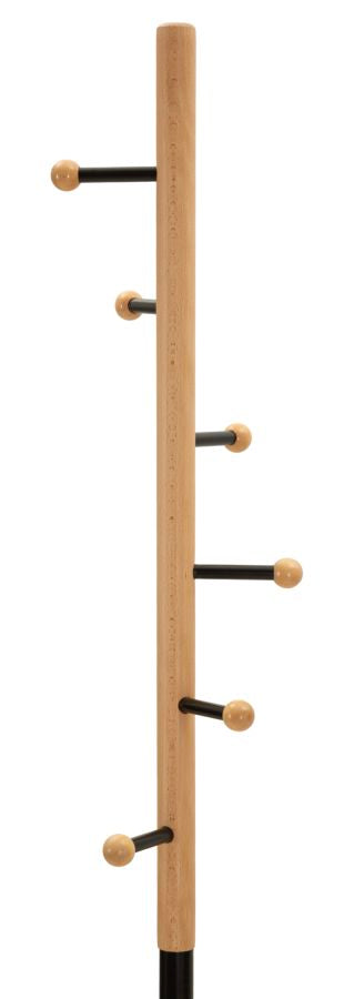 Kleiderständer Step Schwarz Holz – Garderobe Flur