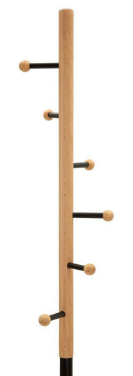 Kleiderständer Step Schwarz Holz – Garderobe Flur