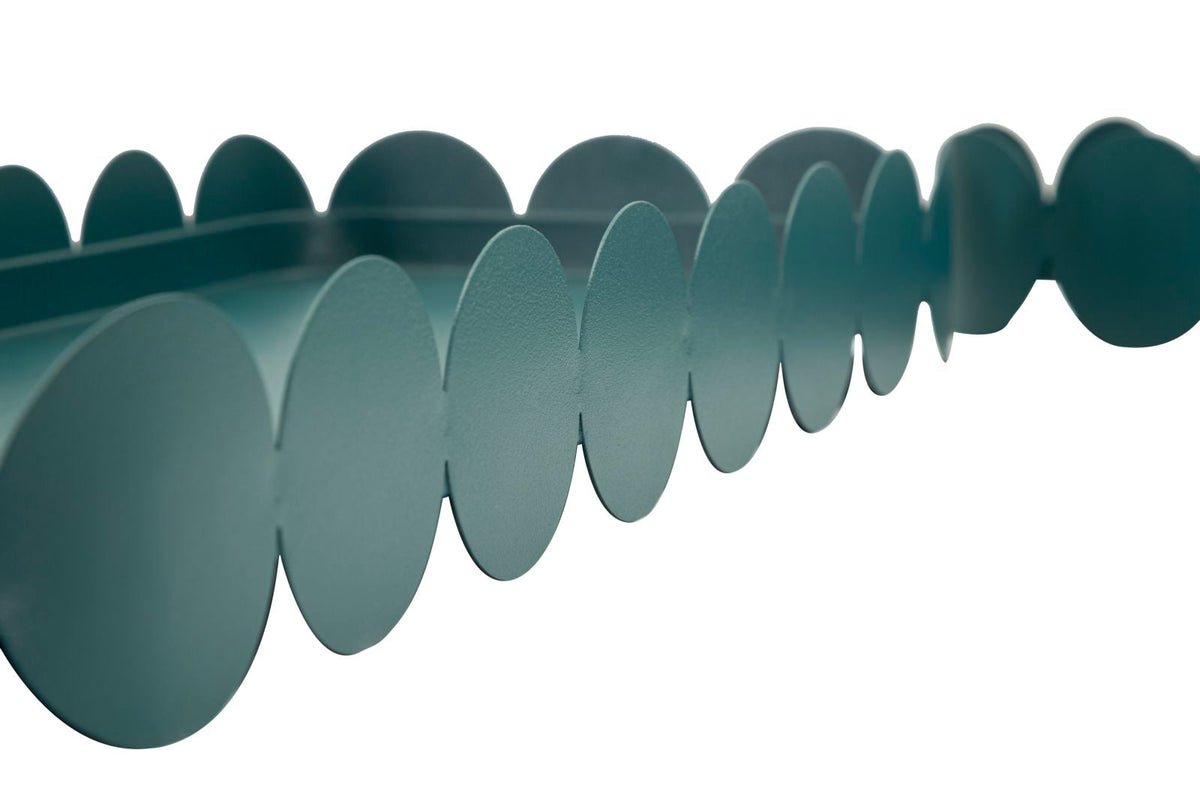 Dekotablett Saturno Petrol Eckig 2er Set – Serviertablett