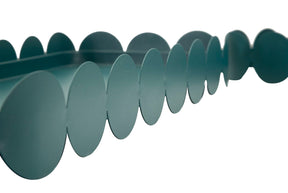 Dekotablett Saturno Petrol Eckig 2er Set – Serviertablett