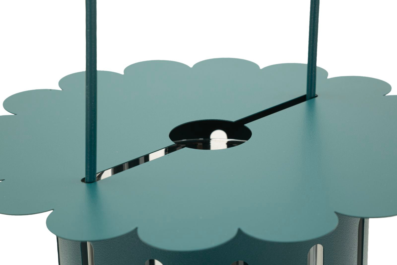 Laterne Saturno Petrol Metall – Windlicht Deko