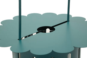 Laterne Saturno Petrol Metall – Windlicht Deko